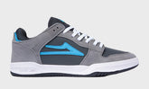 TELFORD LOW GREY/ CYAN SUEDE